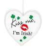 Kiss Me, Im Irish Heart Ornament< Sale
