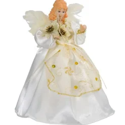 - Ivory and Gold Angel Tree Topper | The Christmas Loft<Kurt Adler Best