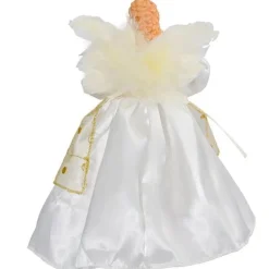 - Ivory and Gold Angel Tree Topper | The Christmas Loft<Kurt Adler Best