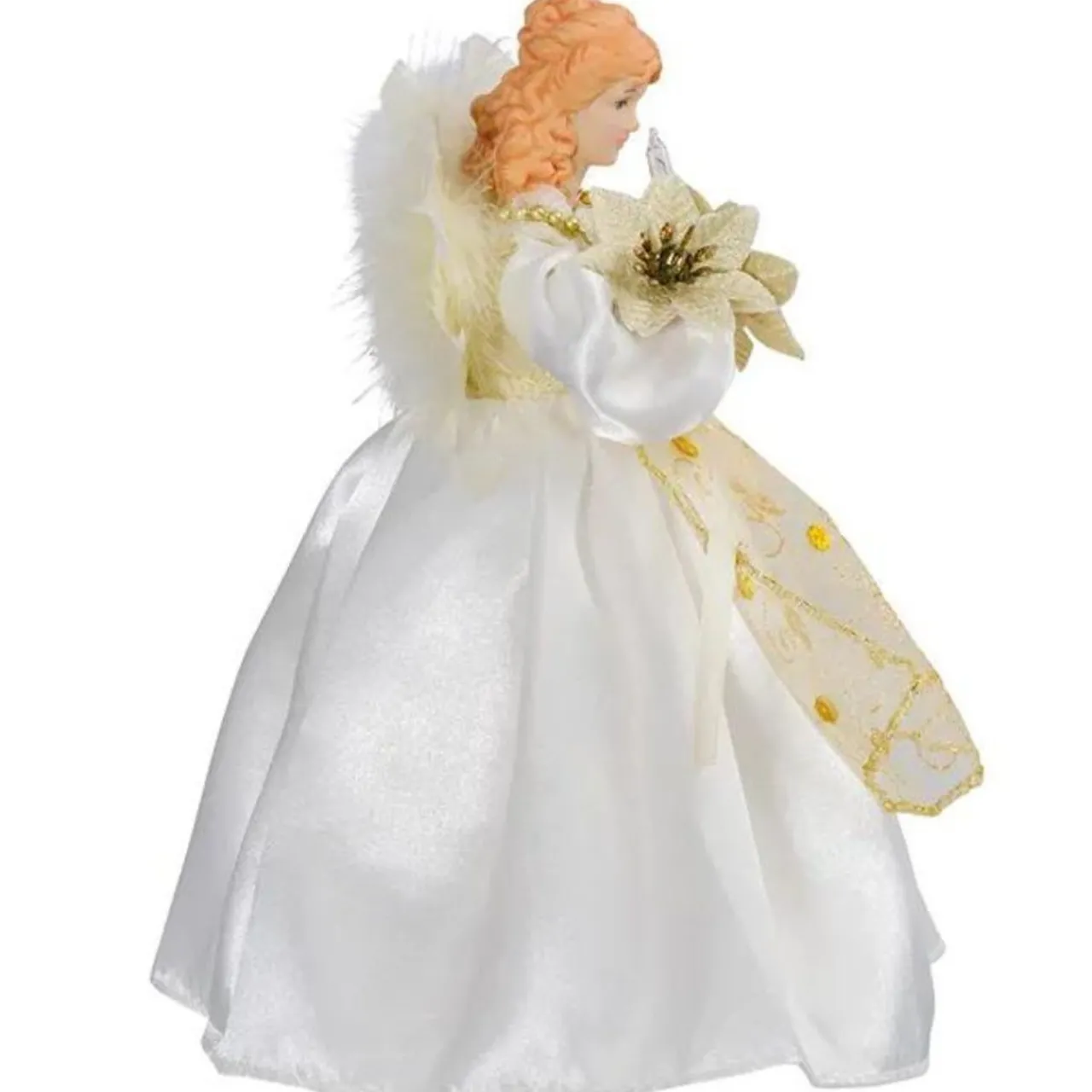 - Ivory and Gold Angel Tree Topper | The Christmas Loft<Kurt Adler Best