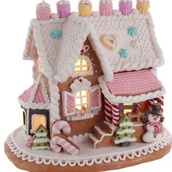 - LED Pastel Sweets Gingerbread House | The Christmas Loft<Kurt Adler Fashion