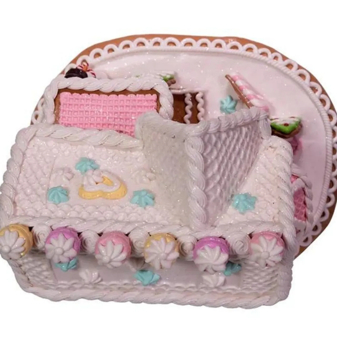 - LED Pastel Sweets Gingerbread House | The Christmas Loft<Kurt Adler Fashion