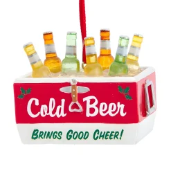 Resin Beer Cooler Ornament, 2.5" A2087<Kurt Adler Discount