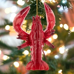Resin Lobster Christmas Ornament, 4.5 Inch, H5692<Kurt Adler Outlet