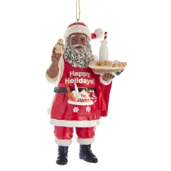 Santa Chef Ornament - 4.5" E0536<Kurt Adler Hot
