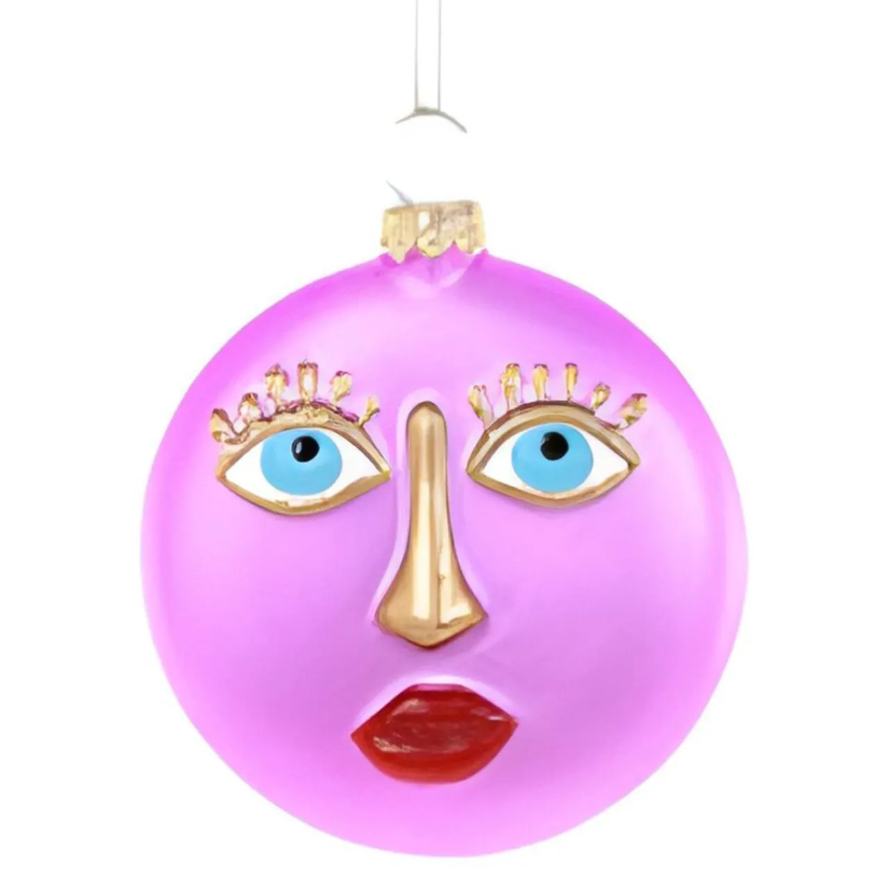 La Face Pink Ornament<Cody Foster & Co. Clearance