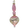 Large Pink Etched Swirl Ornament<Egyptian Museum Discount