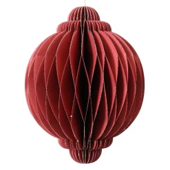 Large Red Paper Onion Ornament< Hot