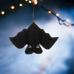 Large Wool Bat Ornament< New