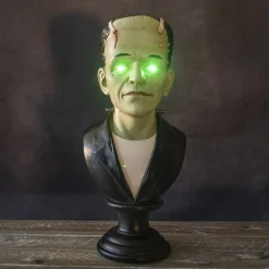 LED Frankenstein Bust Statue Figurine< Online