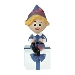 LED Hermey the Elf on Present Figurine< Hot
