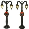 LED Lantern Street Lamps Set Of 2 - The Christmas Loft<Lumineo Best