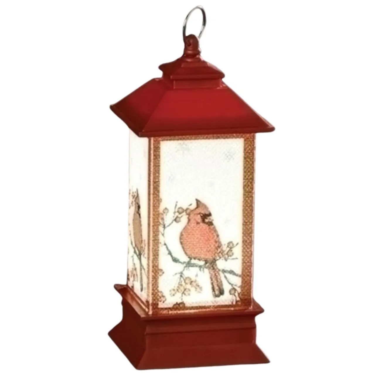 LED Mini Cardinal Lantern< New