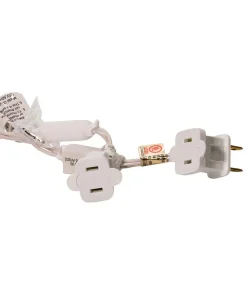 50 LED 5MM Warm White LED White Wire   | The Christmas Loft<Kurt Adler Best