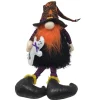 LED Sitting Gnome With Orange Beard | The Christmas Loft< Clearance