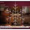 125 LED Soft Multi-Color Snowflake, 23.6in Diameter, Indoor/Outdoor, Battery Ope<Lumineo Online