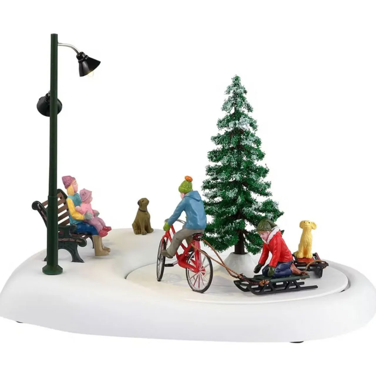 - Snowbiking With Dad - The Christmas Loft<Lemax Best