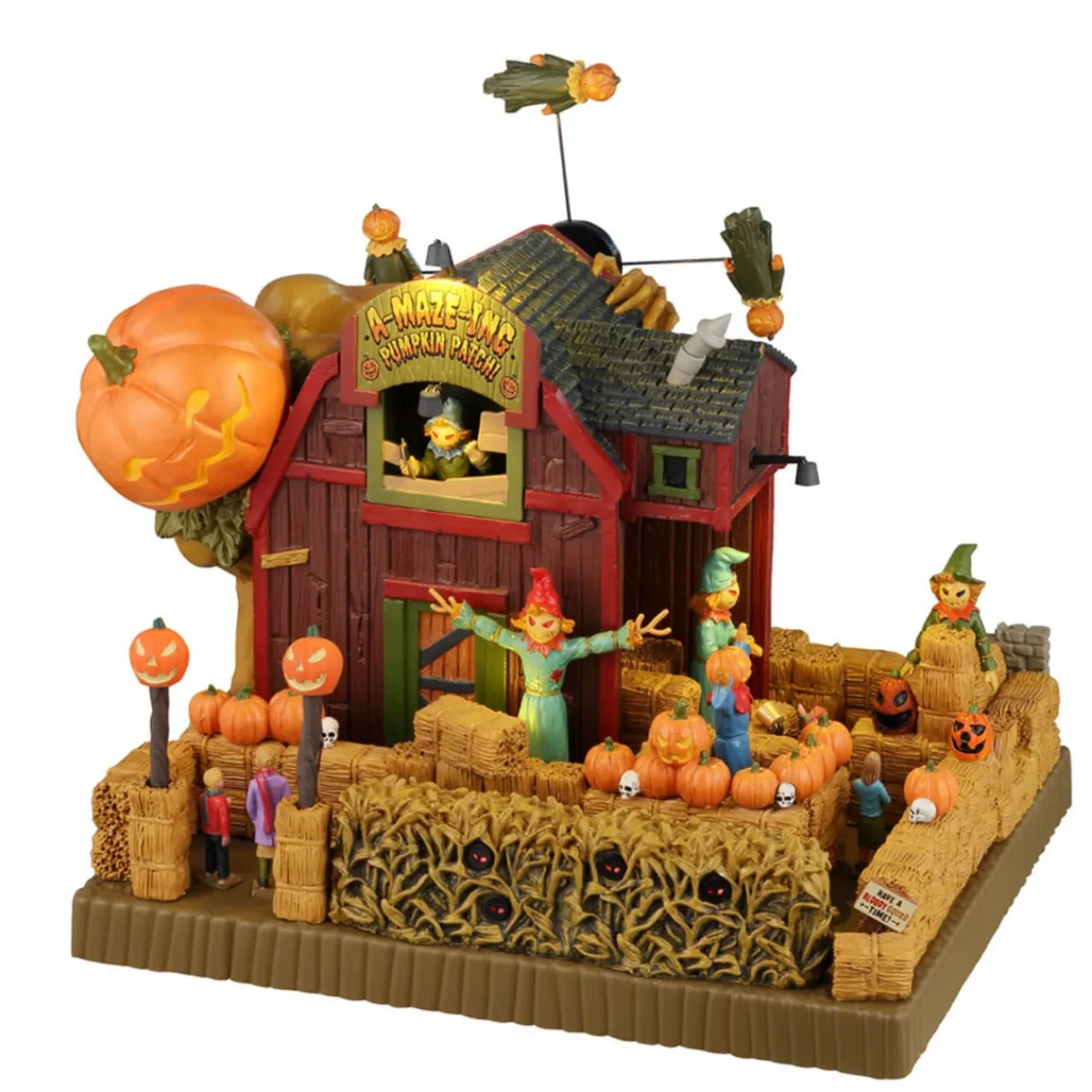 - Spooky Town - A-Maze-Ing Pumpkin Patch<Lemax Clearance