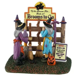 - Spooky Town - Brooms To Go<Lemax Sale