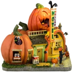 - Spooky Town - Pumpkin Hollow Motel<Lemax Hot