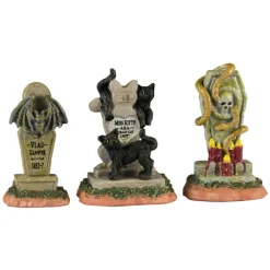 - Spooky Town - Spooky Town Headstones<Lemax Outlet