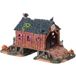 - Spookytown - Creepy Covered Bridge - The Christmas Loft<Lemax Clearance