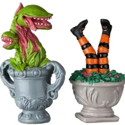 - Spookytown - Spooky Planter Urns | The Christmas Loft<Lemax Outlet
