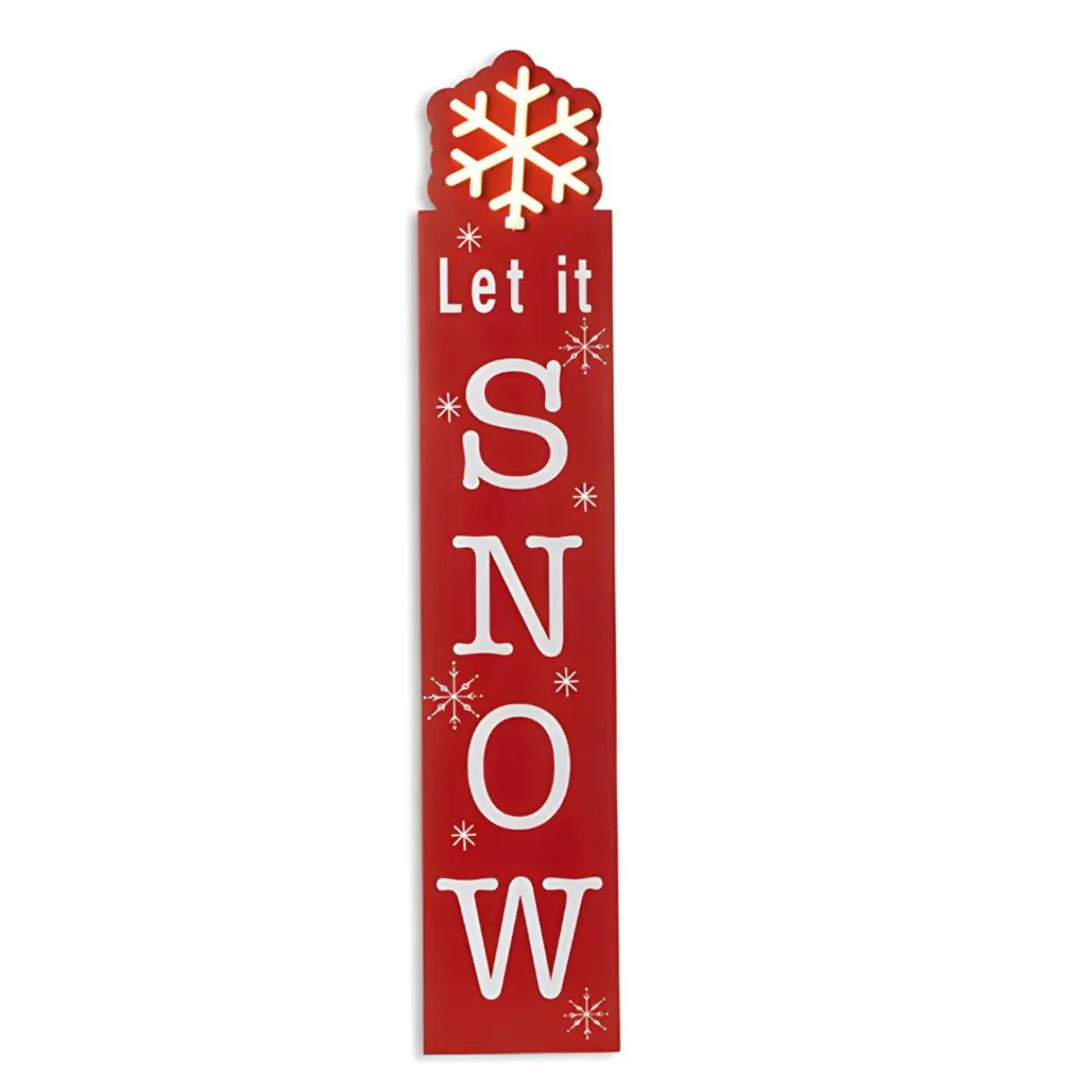 Let It Snow Wooden Porch Sign< Online
