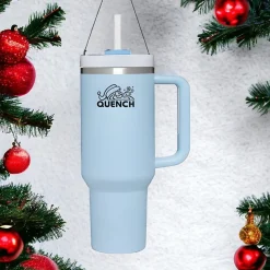 Light Blue Quench Tumbler Ornament<Kurt Adler Outlet
