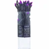 50-Light LED Purple Frost Black Wire Light Set | The Christmas Loft<Kurt Adler Hot
