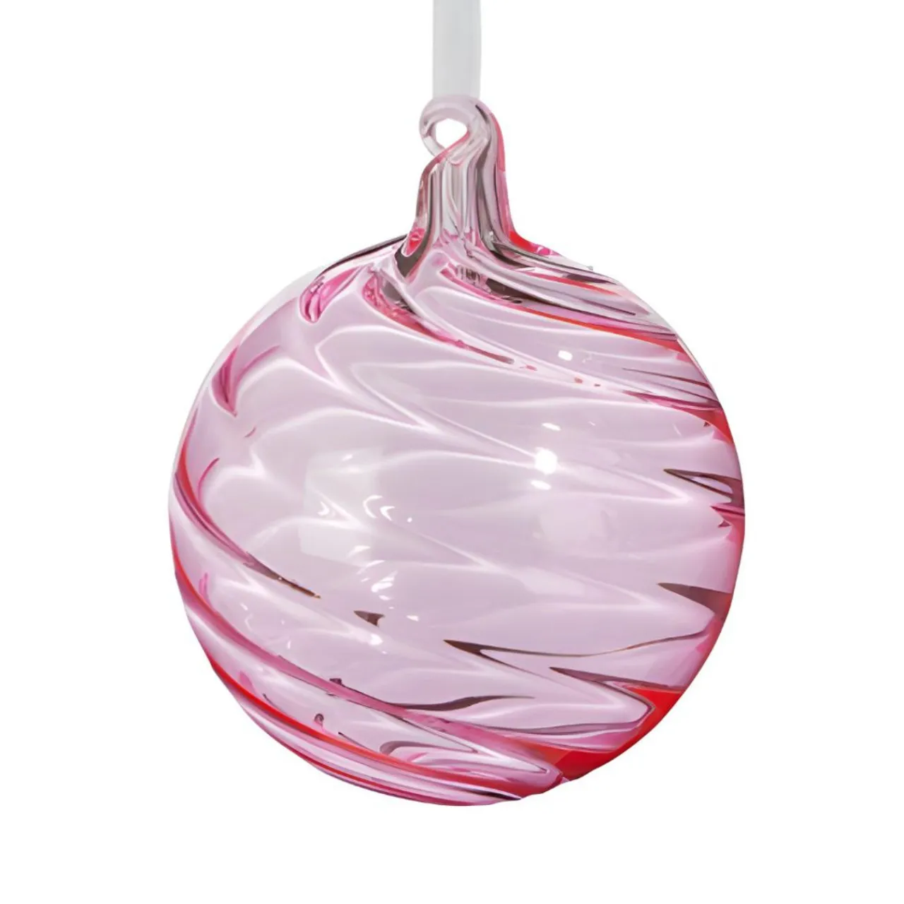 Light Pink Glass Ball Ornament< Sale