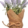 Light Purple Lavender in Burlap Sack 7.5"< Clearance