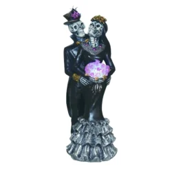 Light Up Day of The Dead Couple Figurine< Fashion
