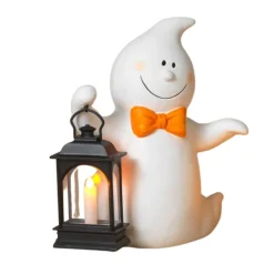 Light Up Ghost w/Square Lantern< Outlet