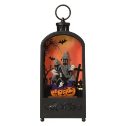 Light Up Halloween House in A Lantern< Fashion