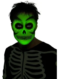 Light up the dark Halloween night with the Glow In The Dark Cream by Smiffys< Best