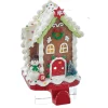 Lighted Snowman and Gingerbread House Stocking Holder<Kurt Adler Online