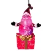 Light-Up Santa Ornament< Fashion