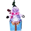 Light-Up Snowman Ornament< Fashion