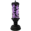 Lit Bat Candle With Purple Swirl Glitter< Best