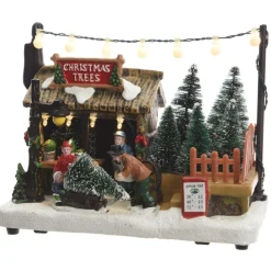 Lit Christmas Tree Lot - The Christmas Loft<Lumineo Best