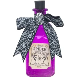 Lit Spider Venom Potion Bottle Halloween Decor< Fashion