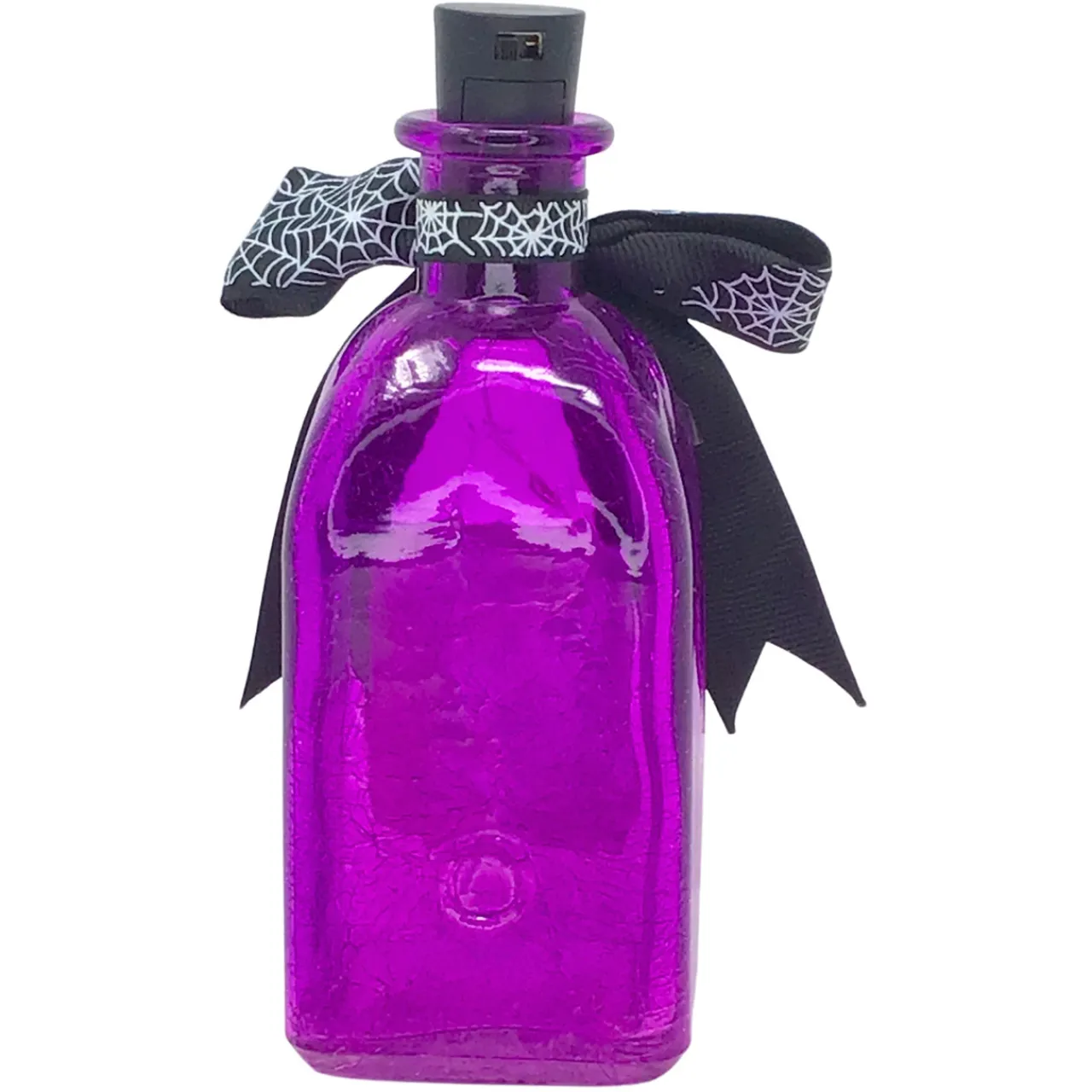 Lit Spider Venom Potion Bottle Halloween Decor< Fashion