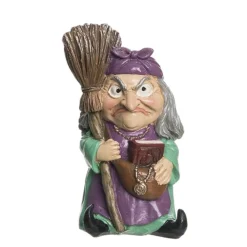 Little Witch With A Book Figurine< New