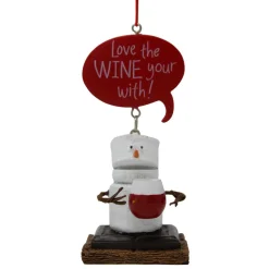 Love The Wine You're With! Toasted S'Mores Candy Ornament< Online