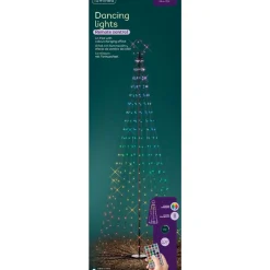 7 Foot 335 LED Dancing Lights Tree Black Wire With Remote Control<Lumineo Outlet