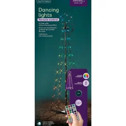 4 Foot 108 LED Dancing Lights Tree Black Wire With Remote Control<Lumineo Clearance
