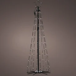 7 Foot 335 LED Dancing Lights Tree Black Wire With Remote Control<Lumineo Outlet