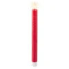 9.5 Inch Red Taper Battery Operated Candle Set of 2<Lumineo Clearance
