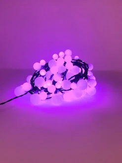 120 LED Color Changing Cherry Lights Black Wire | The Christmas Loft<Lumineo New